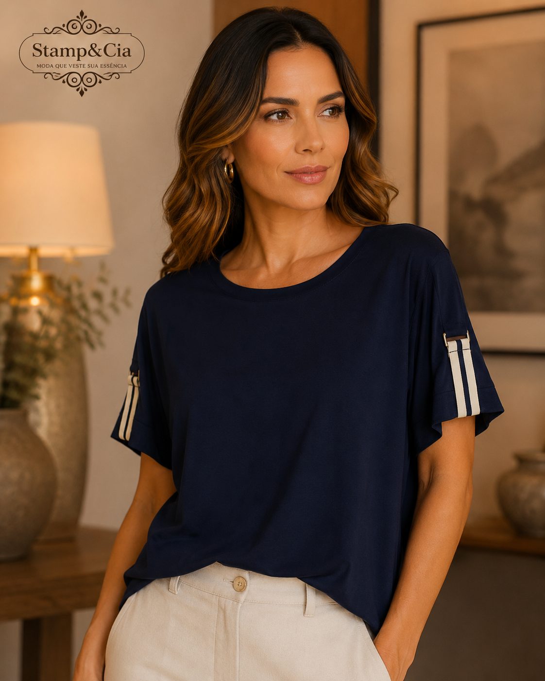 Blusa malha