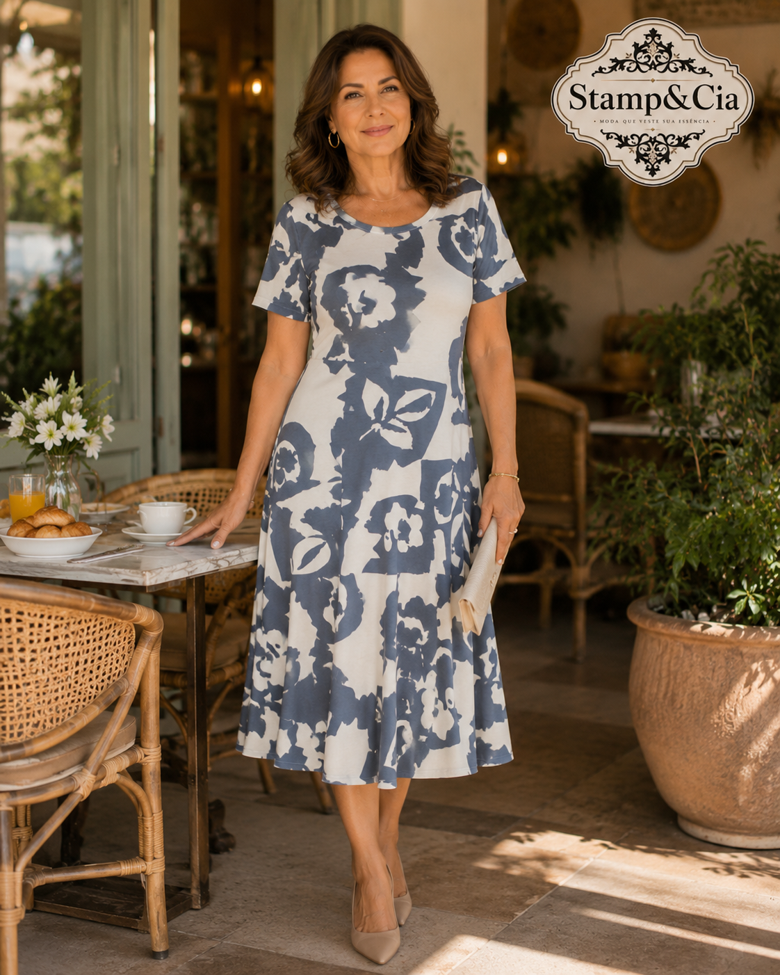 Vestido estampado