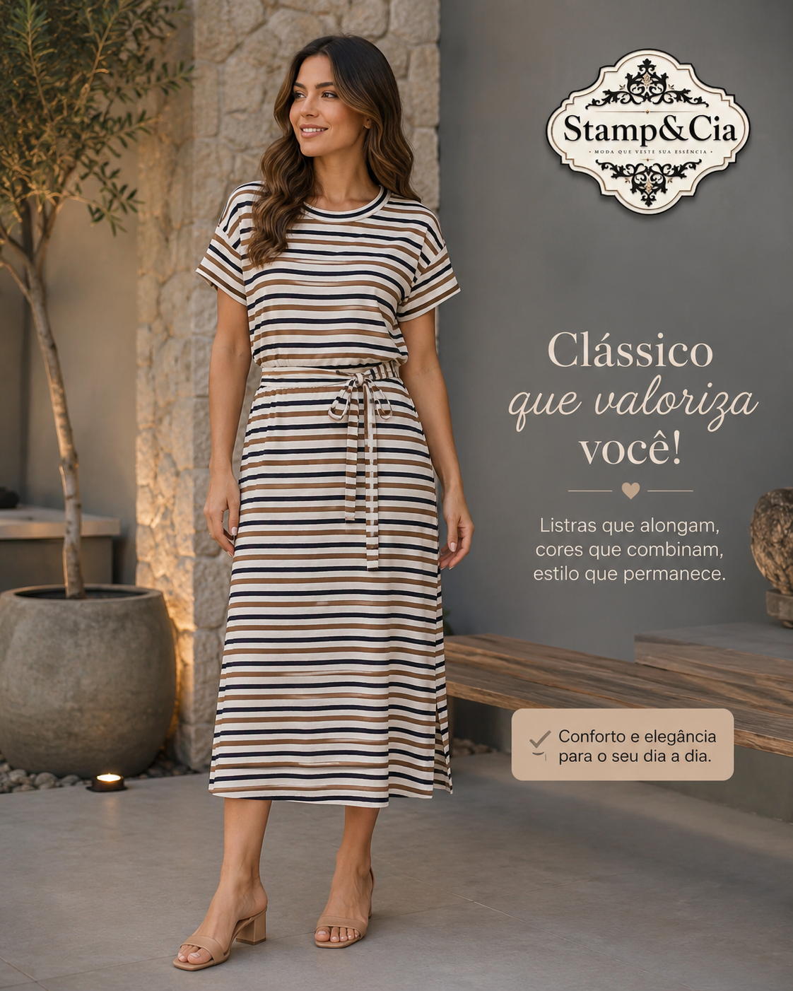Conjunto blusa/saia