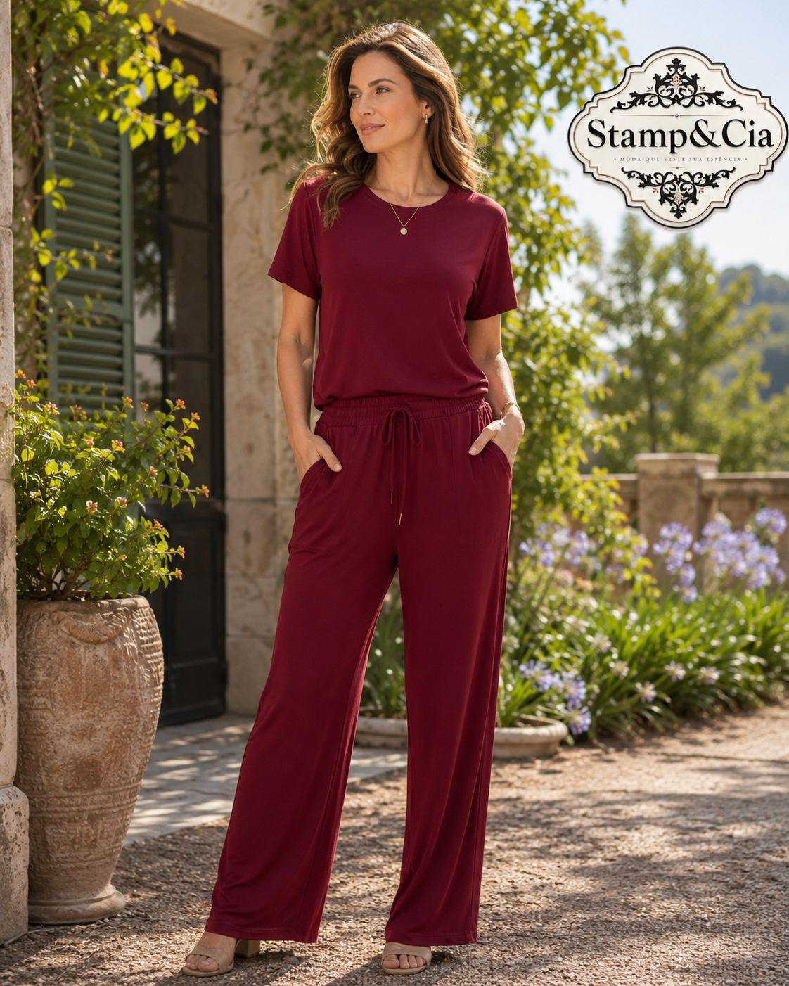 Conjunto blusa/calça